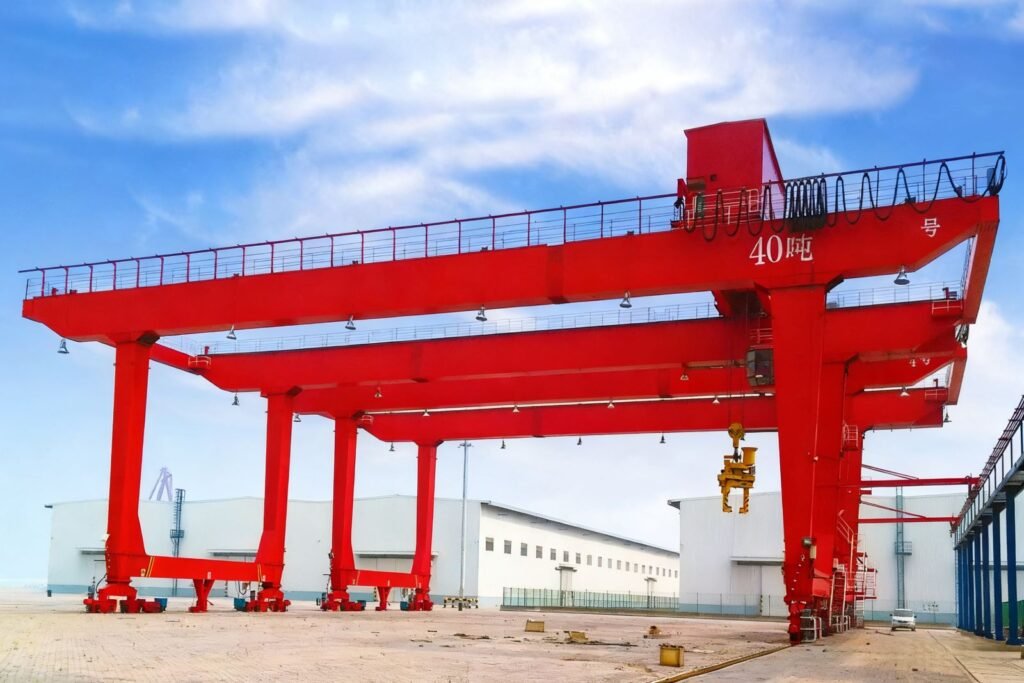 Rail-Mounted Gantry (RMG) Cranes