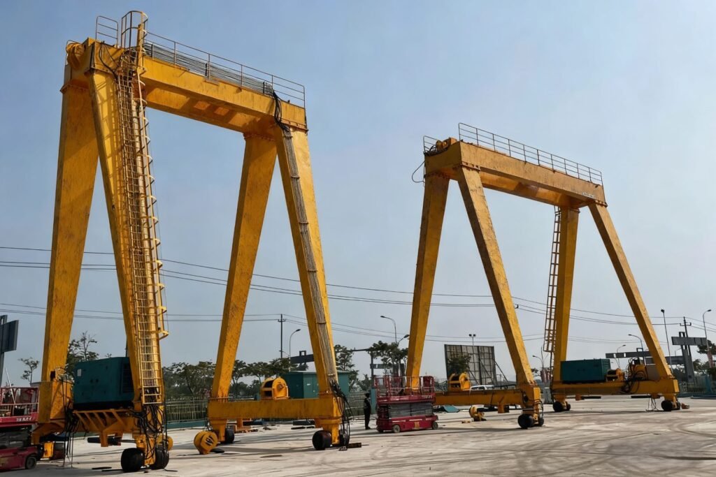 Rubber-Tyred Gantry (RTG) Cranes
