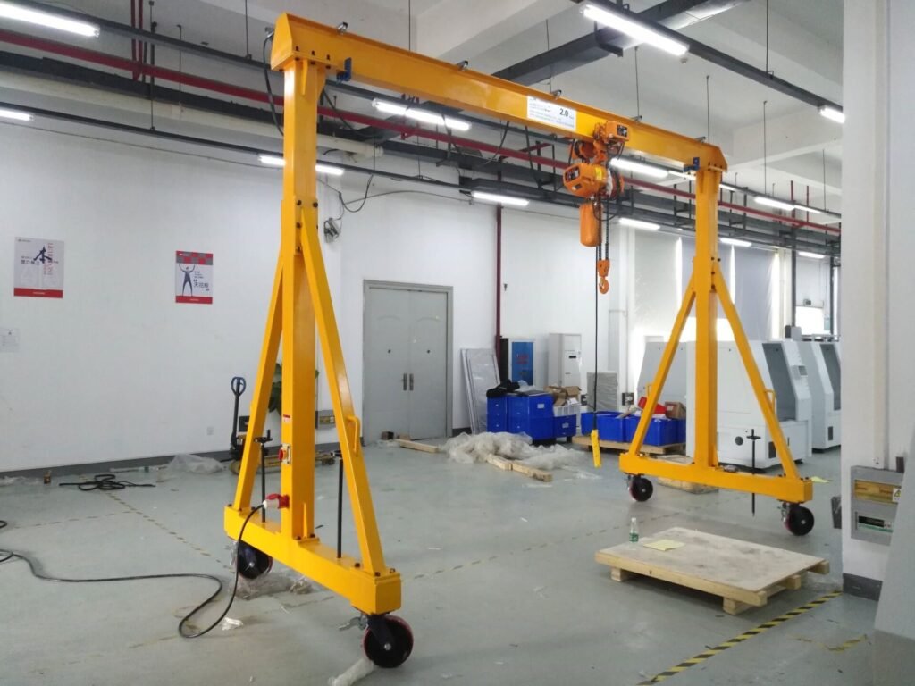 mobile portal crane